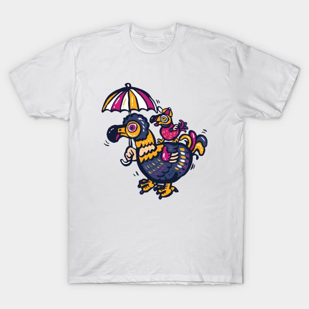 Dodo family T-Shirt by nokhookdesign